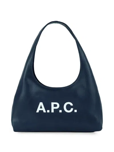 A.p.c. Bags, Dark Navy Hue In Blue