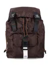 A.p.c. Brown Trek Technical Backpack In Brown
