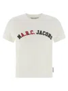 Apc A.p.c. X Marc Jacobs Short-sleeved Crewneck T-shirt In Neutral