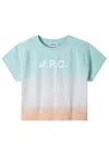 Apc A.p.c. A.p.c. X Asics Cloud Dip Dye T-shirt In Blue