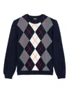 Apc A.p.c. Diamond Pattern Crewneck Sweater