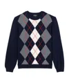 Apc A.p.c. Diamond Pattern Crewneck Sweater