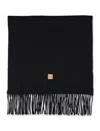 Apc A.p.c. Aria Wool Scarf In Black