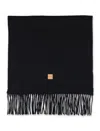 Apc A.p.c. Aria Wool Scarf In Black