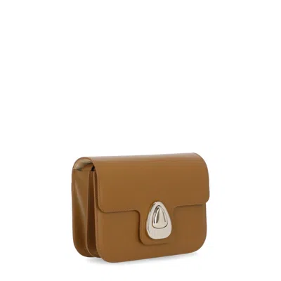 Apc A.p.c. Astra Shoulder Bag In Brown