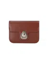 Apc A.p.c. Astra Leather Small Bag In Brown