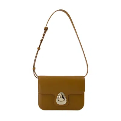 Apc A.p.c. Astra Small Crossbody In Brown