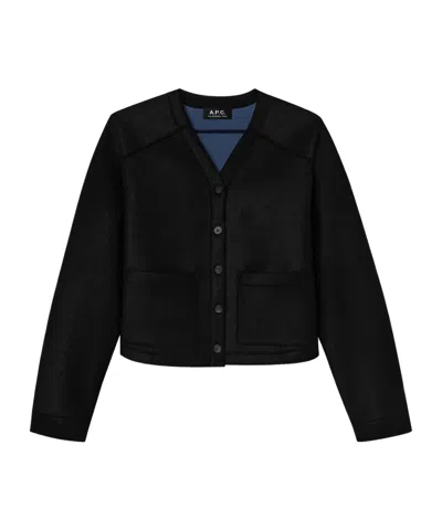 Apc Aurelie Jacket In Black