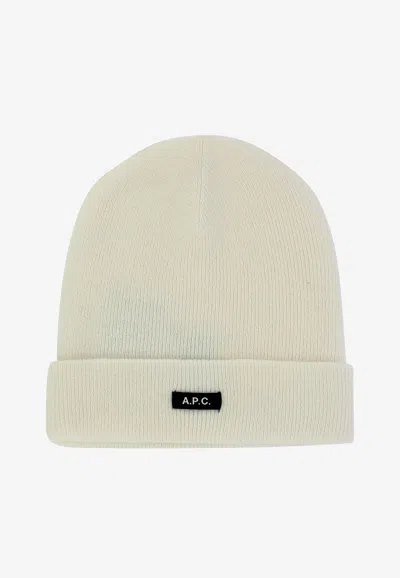 APC AUTUMN LOGO PATCH BEANIE