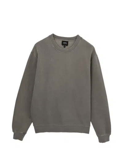 A.p.c. Autumn28 Sweatshirt In Gray