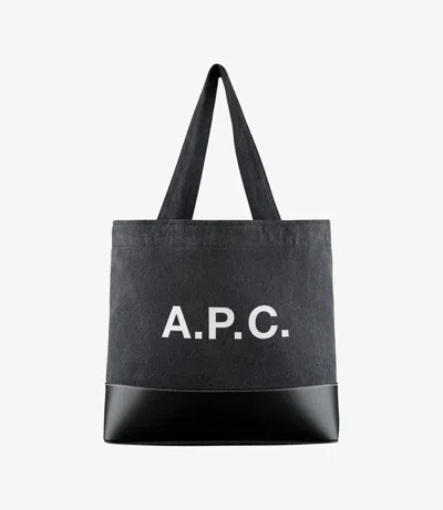 APC AXEL E/W TOTE BAG ONE SIZE BLACK