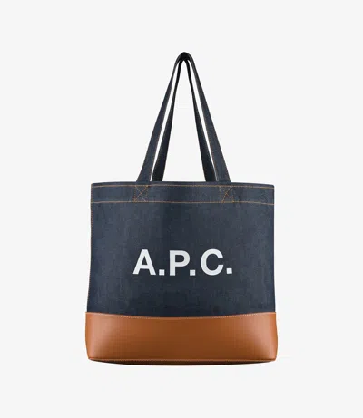 APC AXEL E/W TOTE BAG ONE SIZE CARAMEL