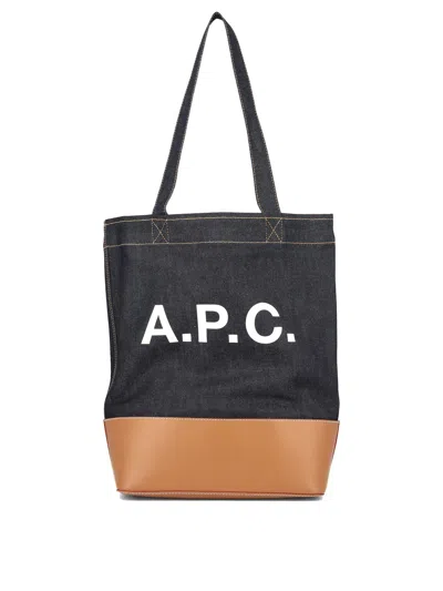 Apc Axel Shoulder Bags Blue