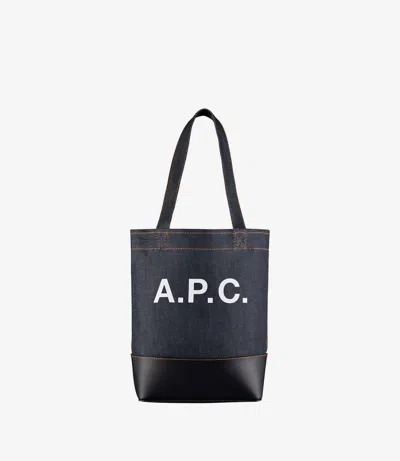APC AXEL SMALL TOTE BAG ONE SIZE DARK NAVY