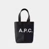 Apc Knitted Turtleneck Dress With Cut Out Detail In Blue