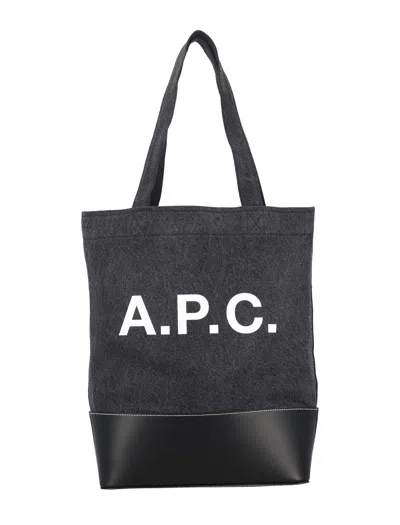 Apc Axel Tote Bag In Black