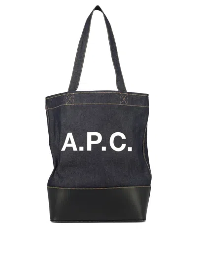 APC A.P.C. "AXEL" TOTE BAG