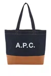 Apc Axel E/w Tote Bag In Brown