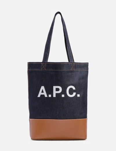 A.p.c. Axel Tote Bag In Multi