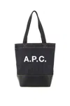 Apc Knitted Turtleneck Dress With Cut Out Detail In Blue