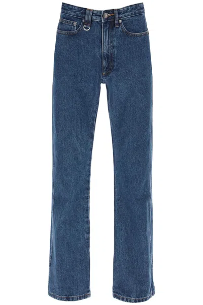 Apc Ayrton Jeans In Ial Indigo Delave