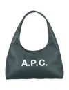 A.p.c. A. P.c. Mini Structured Tote Bag In Green