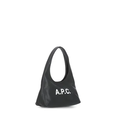 Apc A.p.c. Baby Ninon Bag In Black