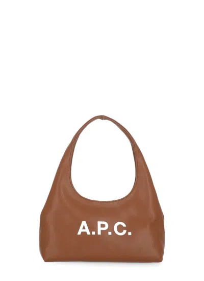 Apc Baby Ninon Bag In Brown