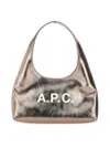 Apc Baby Ninon Bag With Logo In Neutral