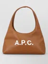A.p.c. Baby Ninon Recycled Leather Shoulder Bag In Brown