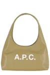 Apc A.p.c. Baby Ninon Shoulder Bag In Nude