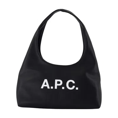 Apc A.p.c. Baby Ninon Shoulder Bag - Synthetic - Black