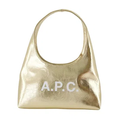 Apc Baby Ninon Shoulder Bag - Synthetic - Gold