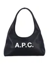 Apc A.p.c. Baby Ninon Shoulder Bag In Black