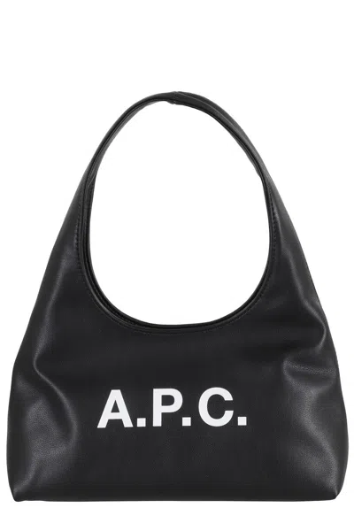 Apc Baby Ninon Shoulder Bag In Black
