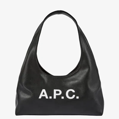 Apc A.p.c. Baby Ninon Shoulder Bag In Black