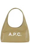 Apc A.p.c. Baby Ninon Shoulder Bag In Nude