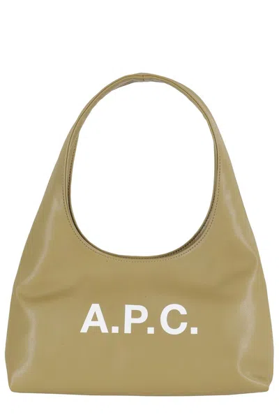 Apc Baby Ninon Shoulder Bag In Green