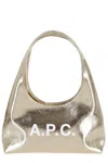 Apc A.p.c. Baby Ninon Shoulder Bag In Gold
