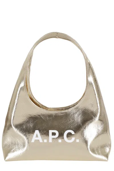 Apc A.p.c. Baby Ninon Shoulder Bag In Neutral