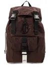 Apc A.p.c. A.p.c. Brown Trek Technical Backpack In Brown