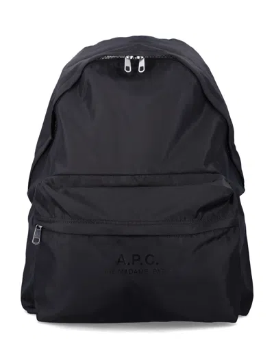 Apc A.p.c. Backstage Backpack In Black