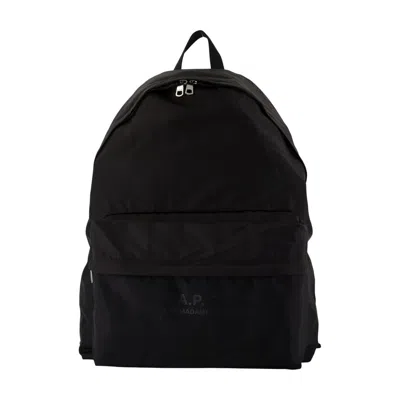 A.p.c. Backstage Backpack In Black