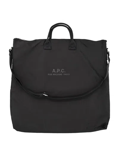 Apc A.p.c. Backstage Crossbody Bag In Black
