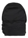 A.p.c. Backstage Minimalist Black Polyamide Backpack In Black