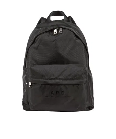A.p.c. Backstage Small Backpack In Black