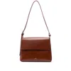 Apc Virginie Baguette Bag In Burgundy
