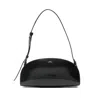 Apc Small Demi-lune Shoulder Bag In Black