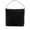 Apc Adjustable-strap Zip Shoulder Bag In Black