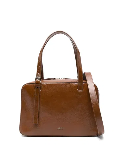 APC BOLSA BANDOLERA - MARRÓN